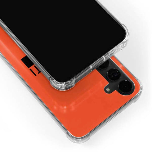 NFL Cincinnati Bengals Orange Performance Series Galaxy S24 Plus Clear Case